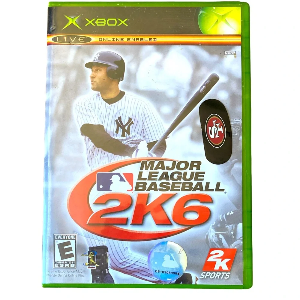 Xbox Live Major League Baseball 2K6 Online Enabled